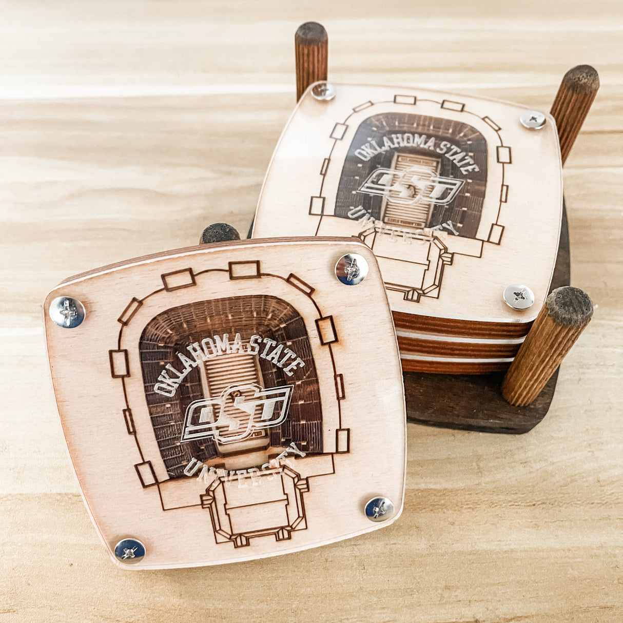 OSU Stadium Coaster Set