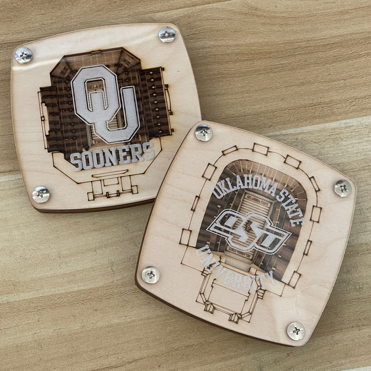 OSU Stadium Coaster Set
