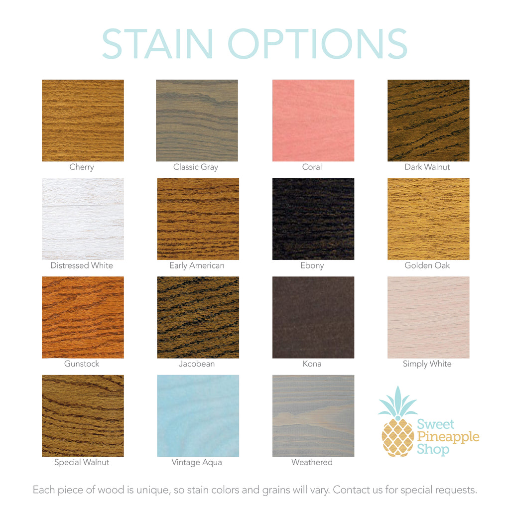 stain color options